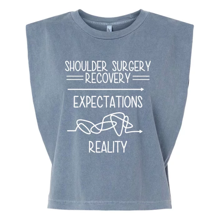 Shoulder Surgery Recovery Garment-Dyed Women's Muscle Tee