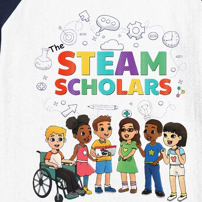 Steam Scholars Robotics Baseball Sleeve Shirt