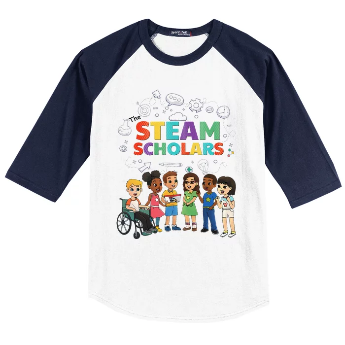 Steam Scholars Robotics Baseball Sleeve Shirt