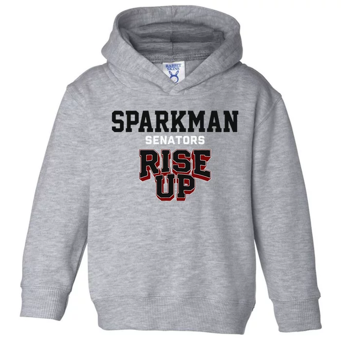 Sparkman Senators Rise Up Hs Toddler Hoodie