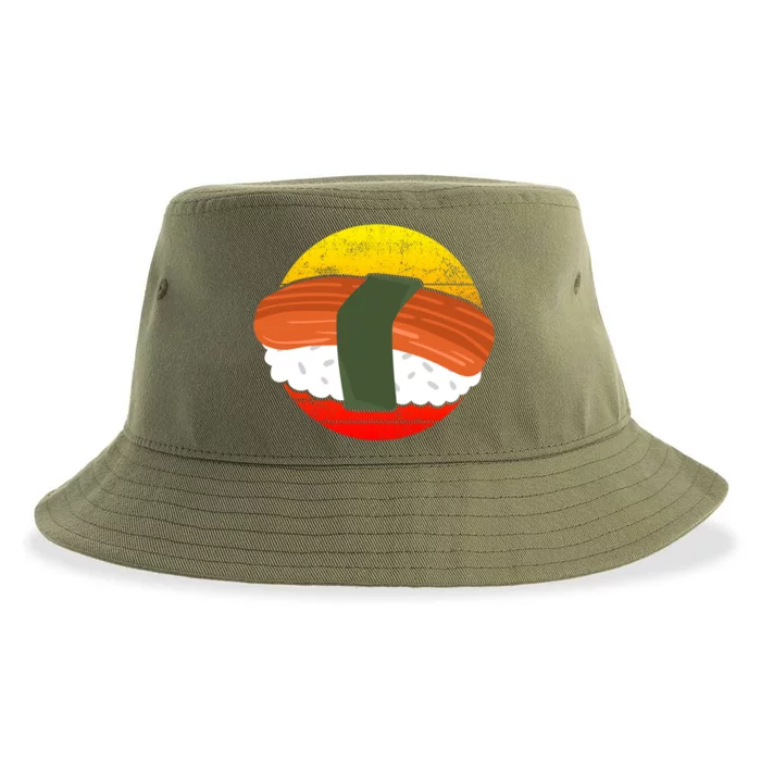 Sushi Sushi Restaurant Sushi Lover Cool Gift Sustainable Bucket Hat