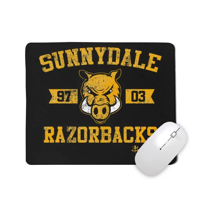 Slayer Sunnydale Razorbacks Collegiate Mousepad