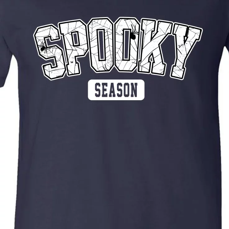 Spooky Season Retro Halloween V-Neck T-Shirt