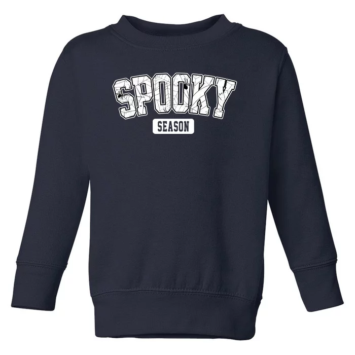 Spooky Season Retro Halloween Toddler Sweatshirt