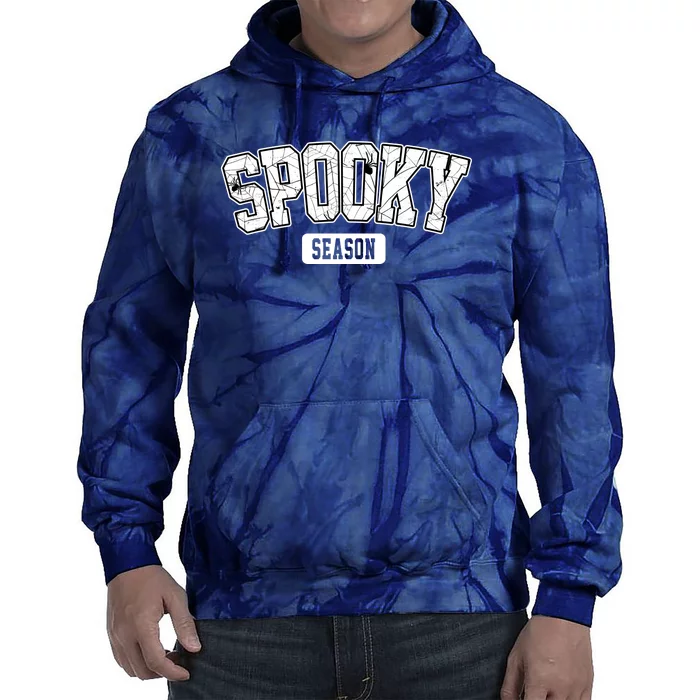 Spooky Season Retro Halloween Tie Dye Hoodie