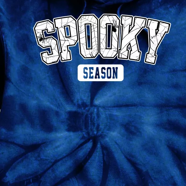 Spooky Season Retro Halloween Tie Dye Hoodie