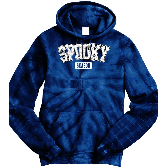 Spooky Season Retro Halloween Tie Dye Hoodie