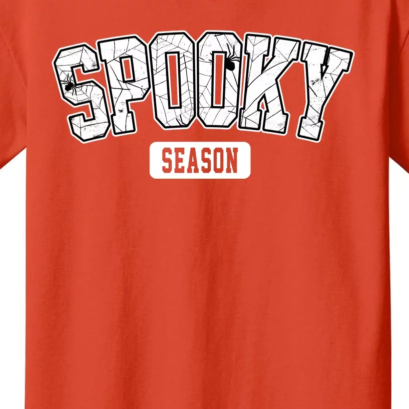 Spooky Season Retro Halloween Kids T-Shirt