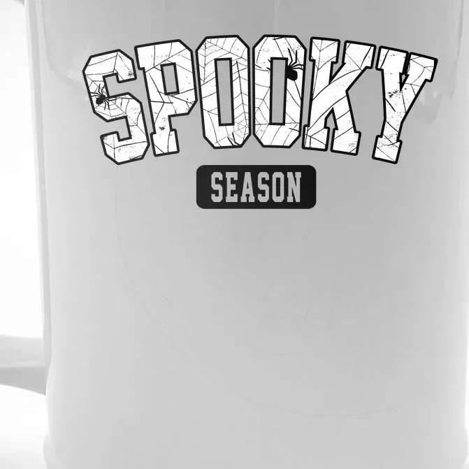 Spooky Season Retro Halloween Front & Back Beer Stein