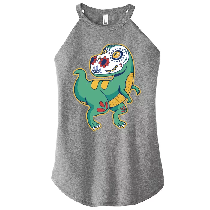 Sugar Skull Rex Cinco De Mayo Women’s Perfect Tri Rocker Tank