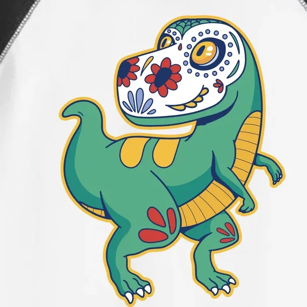 Sugar Skull Rex Cinco De Mayo Toddler Fine Jersey T-Shirt