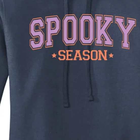 Spooky Season Retro Cute Halloween Costumes Funny Gift Women's Pullover Hoodie