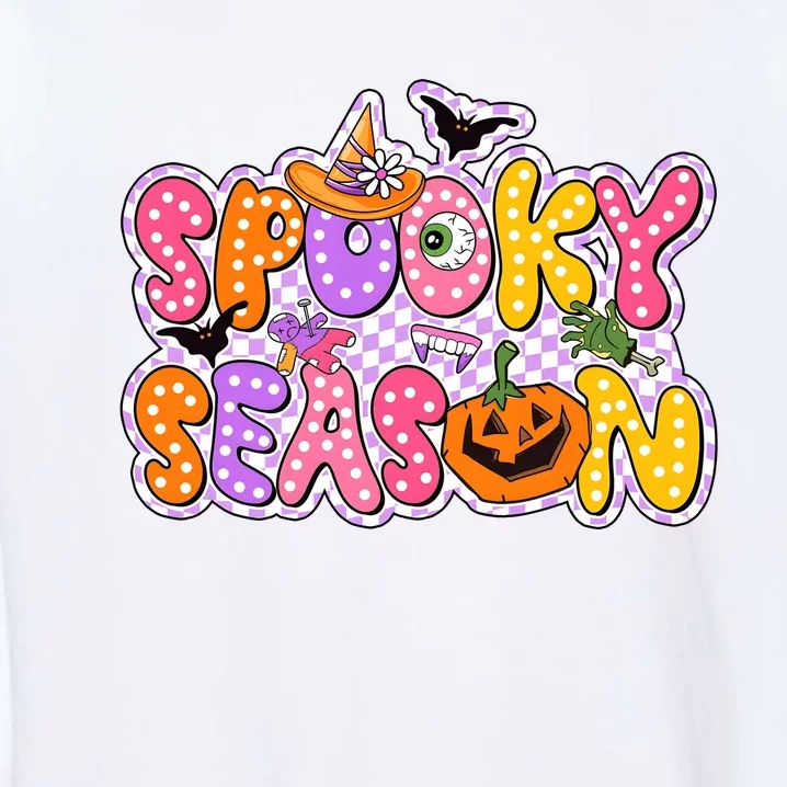 Spooky Season Retro Halloween Garment-Dyed Sweatshirt