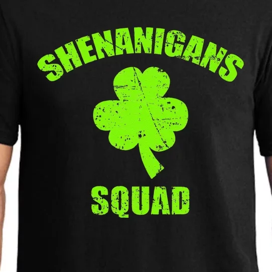 Shenanigans Squad St Patricks Day Saint Pattys Pajama Set