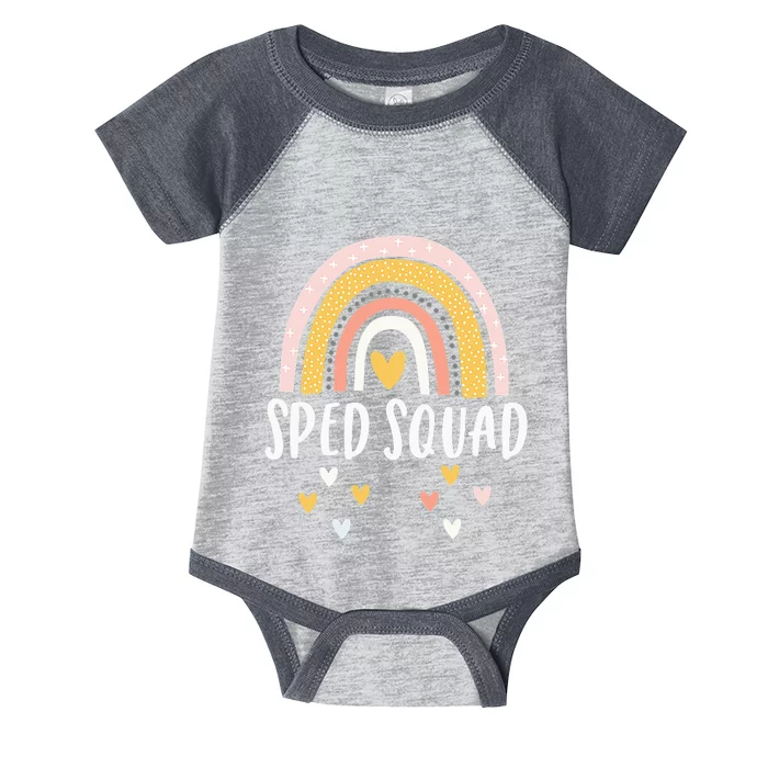 Sped Squad Special Education Teacher Sped Ed Teacher Gift Infant Baby Jersey Bodysuit