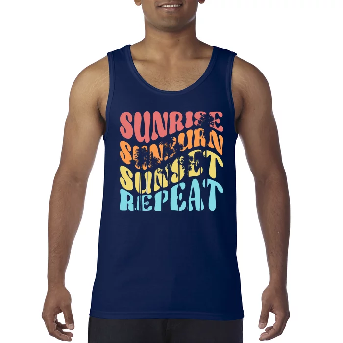 Sunride Sunburn Sunset Repeat Tank Top