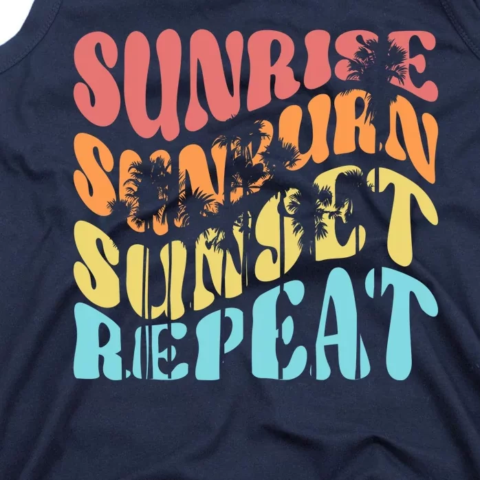 Sunride Sunburn Sunset Repeat Tank Top