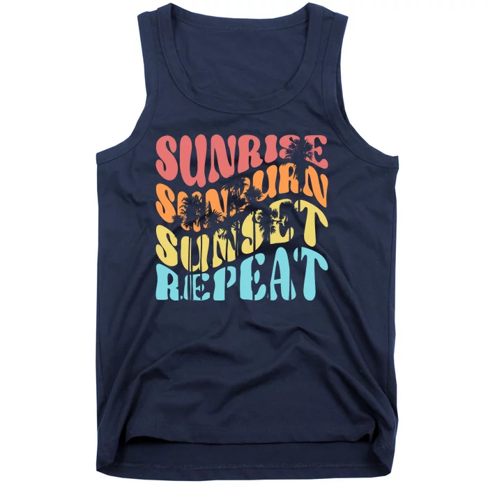 Sunride Sunburn Sunset Repeat Tank Top