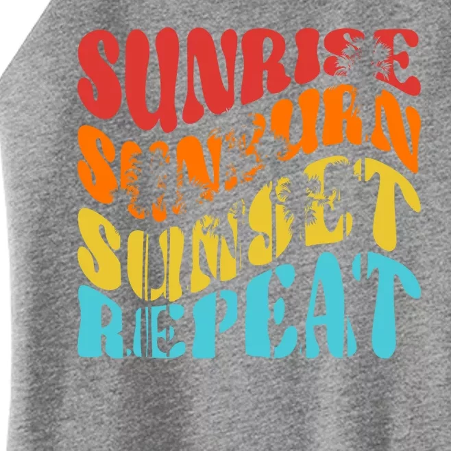 Sunride Sunburn Sunset Repeat Women’s Perfect Tri Rocker Tank