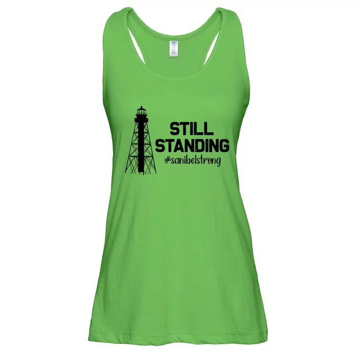 Still Standing Sanibel Strong Florida Hurricane Relief Ladies Essential Flowy Tank