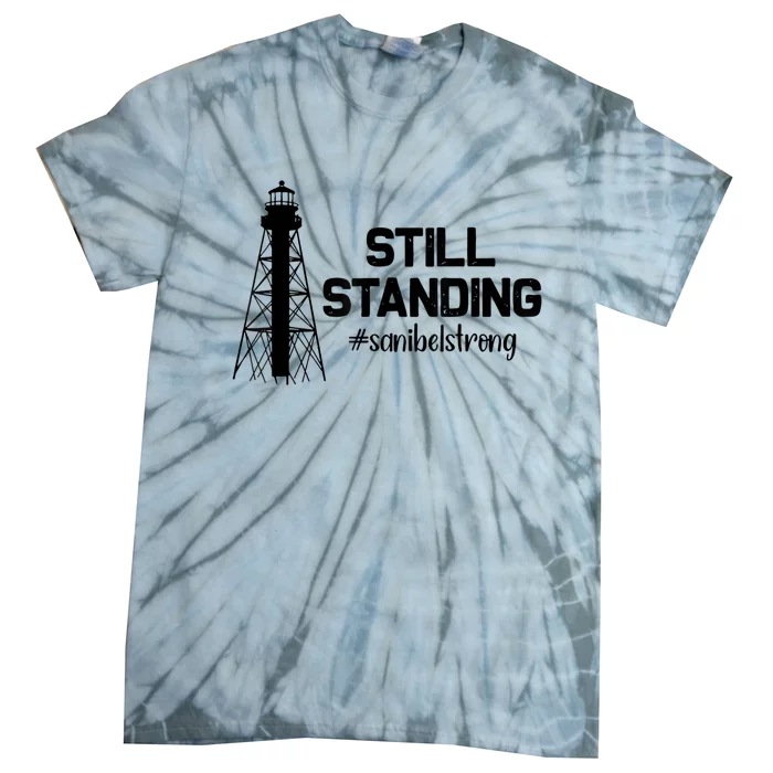 Still Standing Sanibel Strong Florida Hurricane Relief Tie-Dye T-Shirt