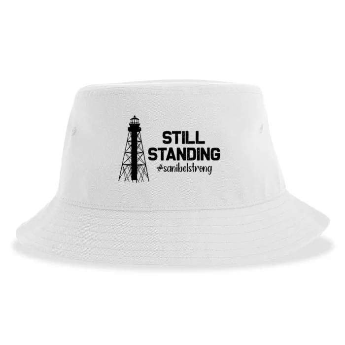 Still Standing Sanibel Strong Florida Hurricane Relief Sustainable Bucket Hat