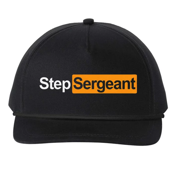 Step Sergeant Snapback Five-Panel Rope Hat