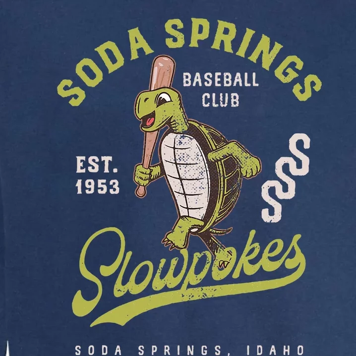 Soda Springs Slowpokes Minor League Baseball Team Garment-Dyed Sweatshirt