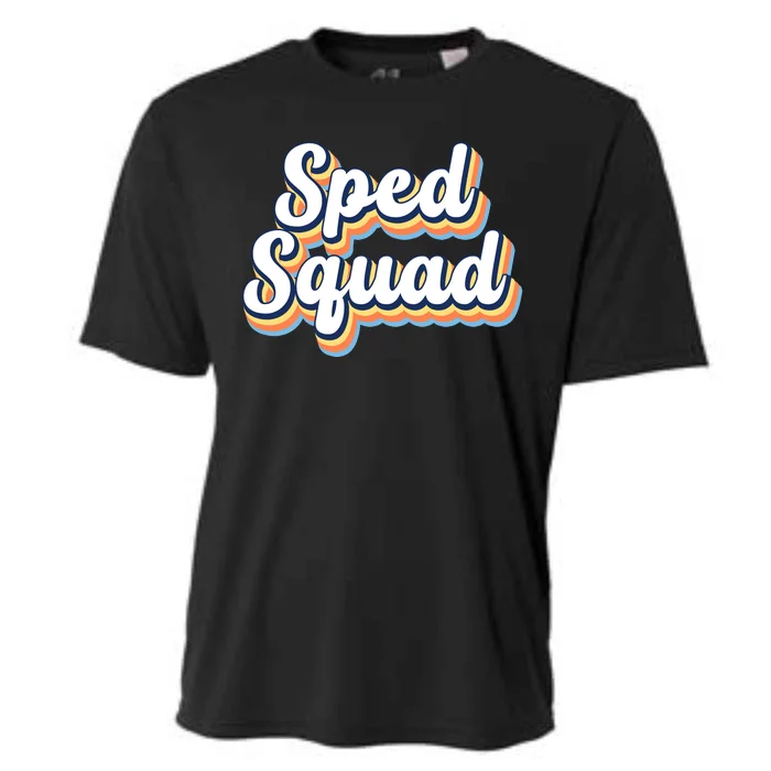 Sped Squad Special Education Retro Cooling Performance Crew T-Shirt