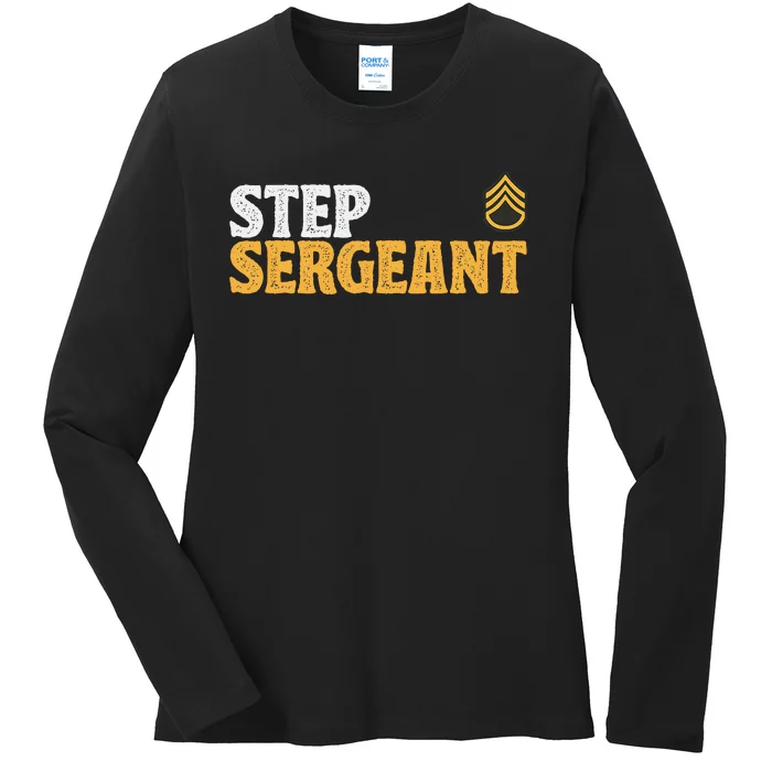 Step Sergeant Ladies Long Sleeve Shirt