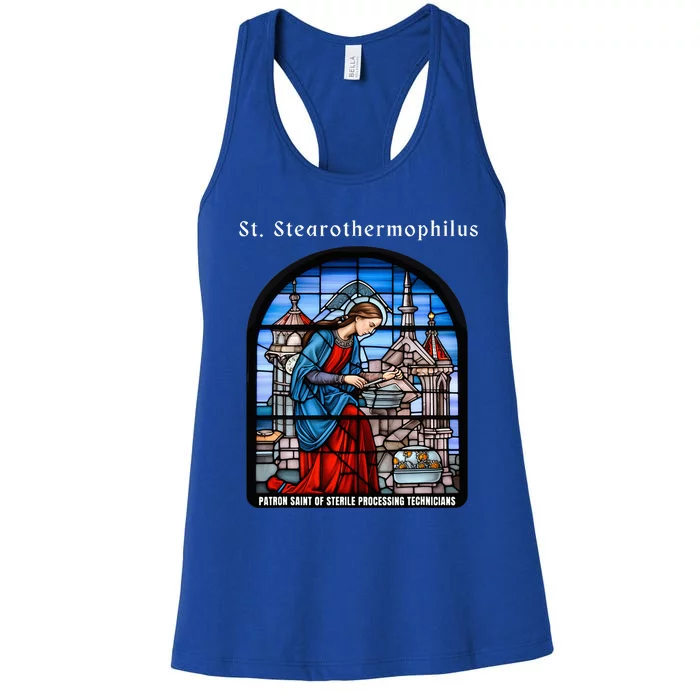 St. Stearothermophilus Women's Racerback Tank