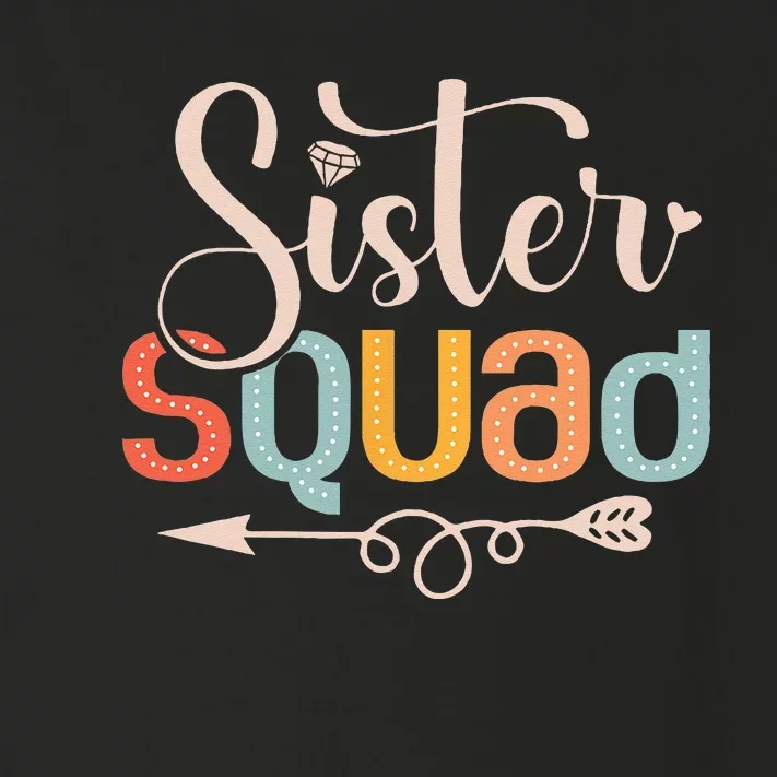 Sister Squad Sis Siblings Family Bestfriends Toddler Long Sleeve Shirt