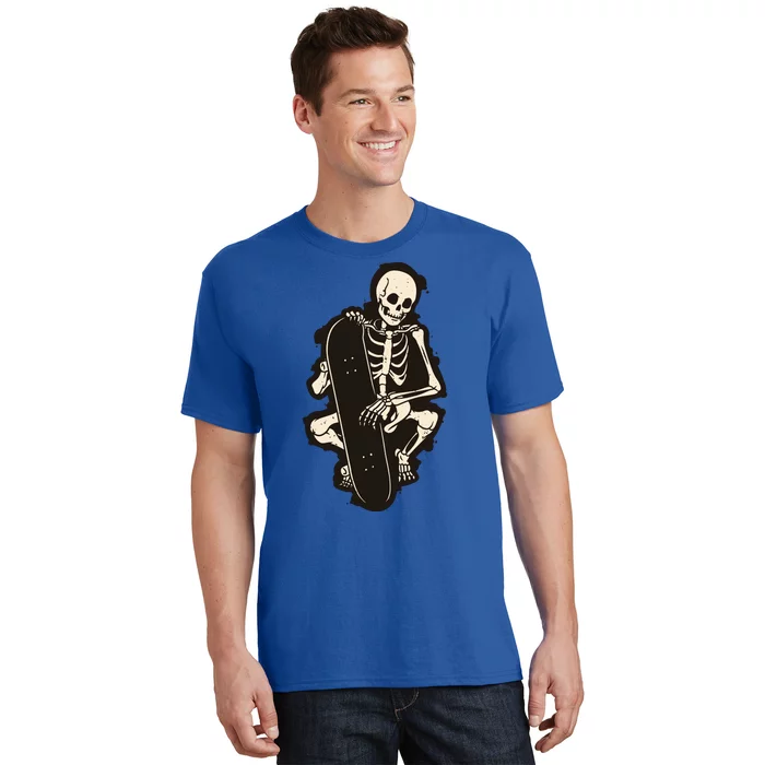 Skeleton Skateboarder T-Shirt