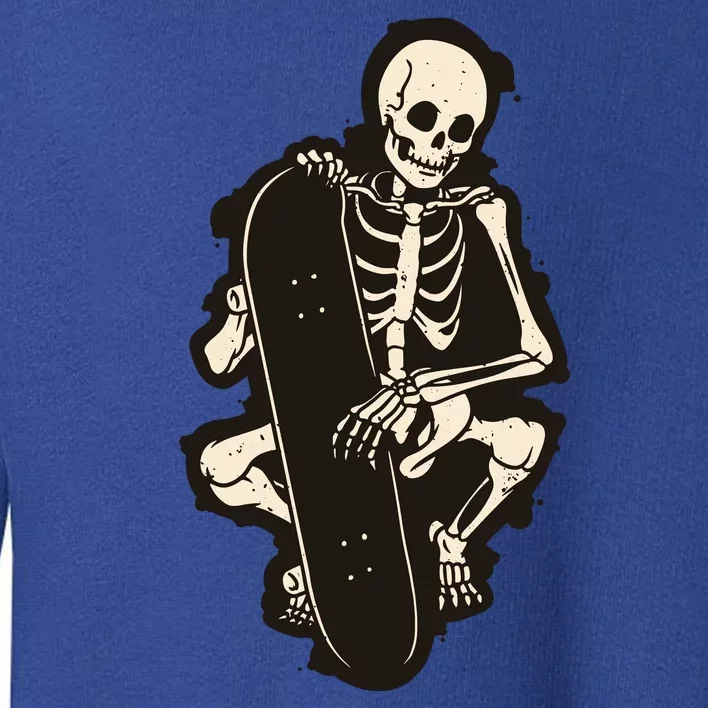 Skeleton Skateboarder Toddler Sweatshirt