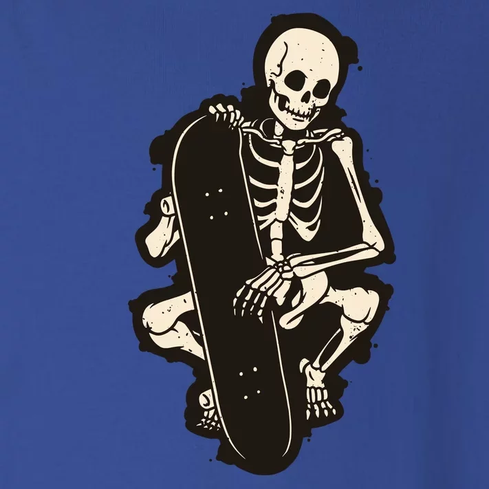 Skeleton Skateboarder Toddler Long Sleeve Shirt