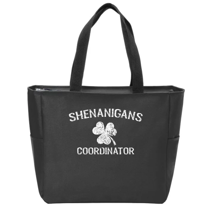 Shenanigans Squad St Patricks Day Saint Pattys Zip Tote Bag