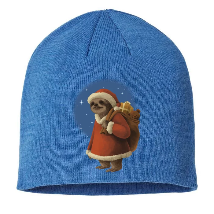 Santa Sloth 8 1/2in Sustainable Knit Beanie