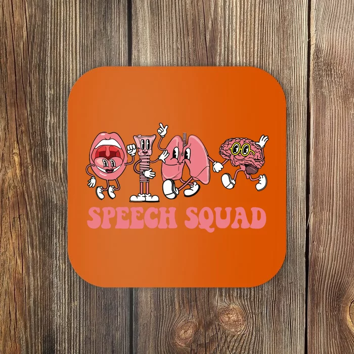 Slp Speech Squad Therapy Coaster