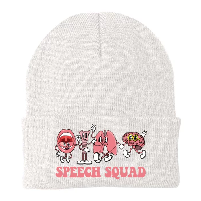 Slp Speech Squad Therapy Knit Cap Winter Beanie