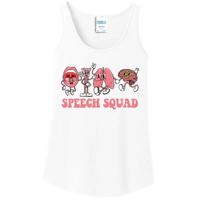 Slp Speech Squad Therapy Ladies Essential Tank