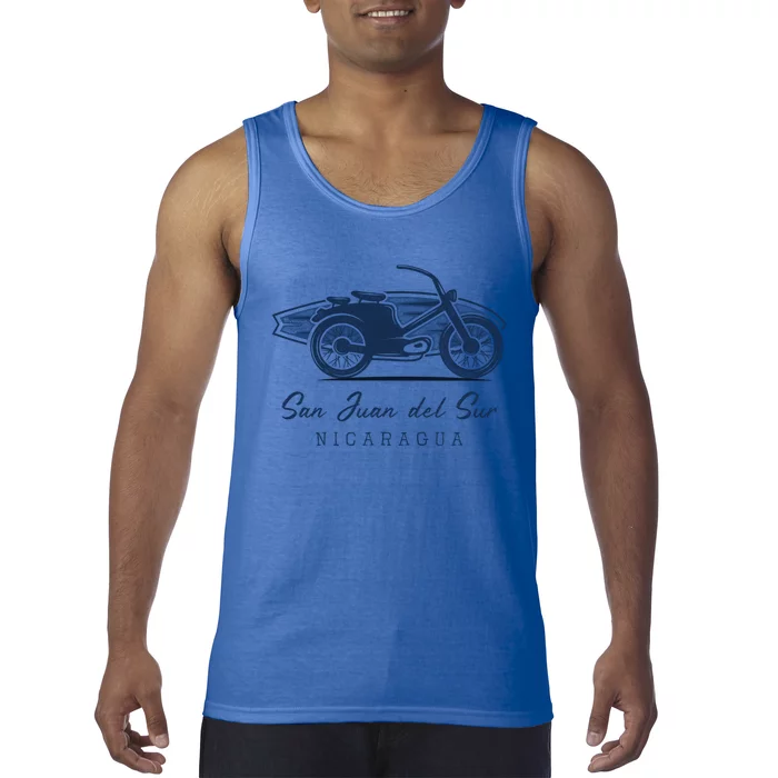 Surfer Surf Spots Gift San Juan Del Sur Nicaragua Cool Gift Tank Top