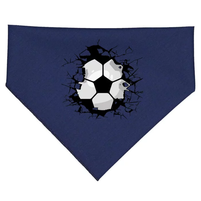 Soccer Soccer USA-Made Doggie Bandana