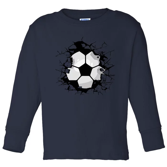 Soccer Soccer Toddler Long Sleeve Shirt