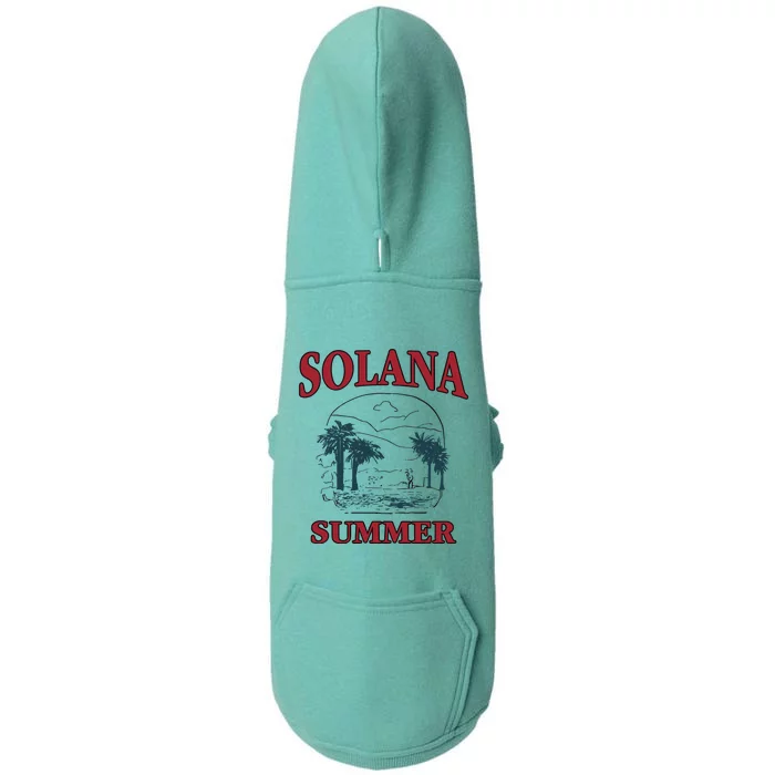 Solana Summer Doggie 3-End Fleece Hoodie