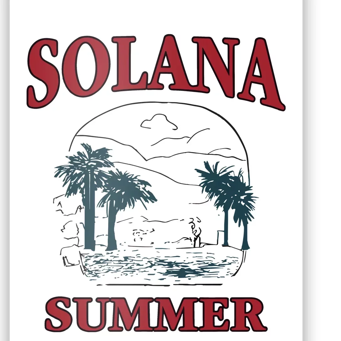 Solana Summer Poster