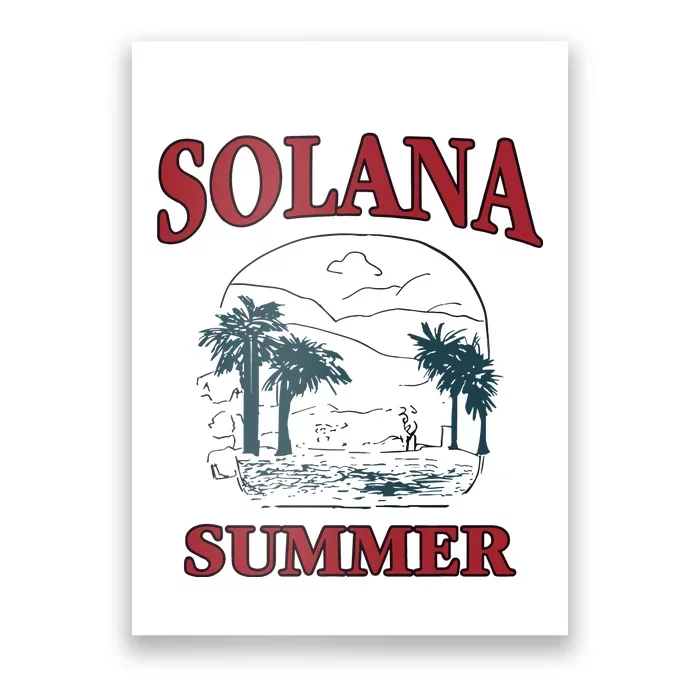 Solana Summer Poster