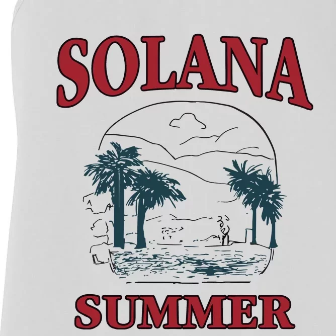 Solana Summer Women's Racerback Tank