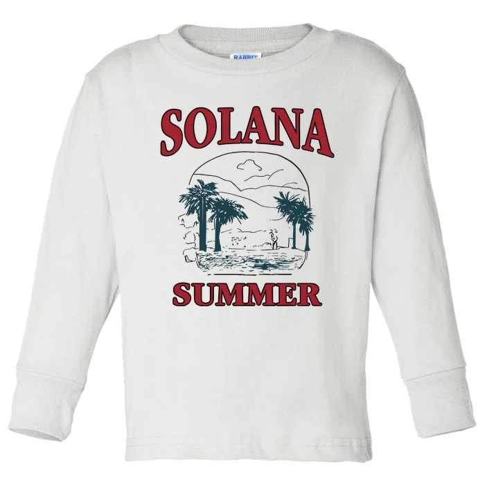 Solana Summer Toddler Long Sleeve Shirt