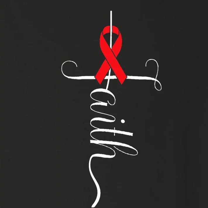 Stroke Survivor Stroke Awareness Red Ribbon Toddler Long Sleeve Shirt