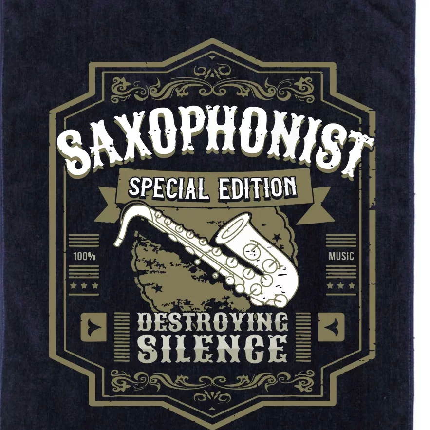 Special Saxophonist Saxist Sax I Saxophone Platinum Collection Golf Towel